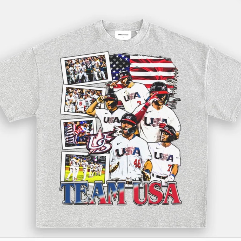Game Changers, size L, Team USA baseball shirt! NEW in the bag! 🇺🇸